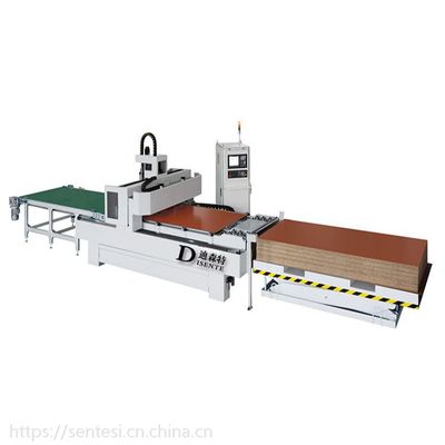 哈爾濱板式家具生產設備 1325下料機、激光側孔機與三合一水平孔森特斯應用解析